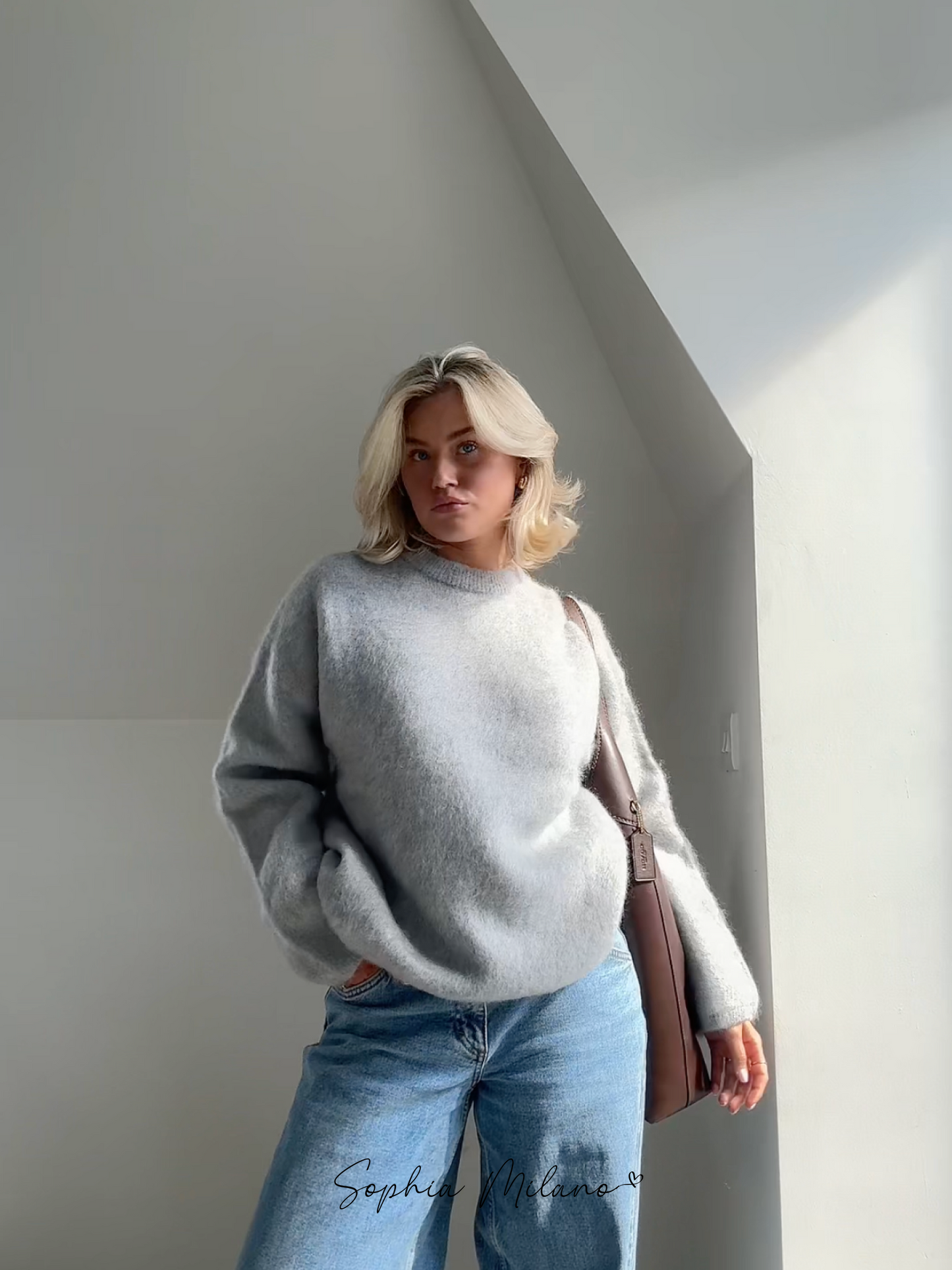 Sophia | Mohair Crewneck