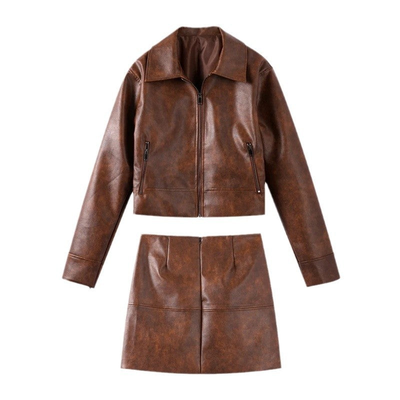 Sophia | Luxe Leather Set